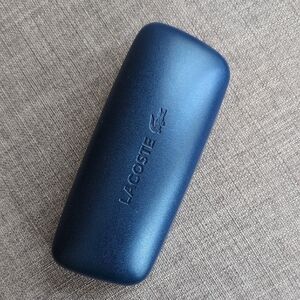 Lacoste Blue Hard Shell Eyewear Case